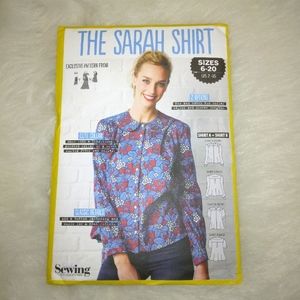 Simply Sewing,  The Sarah Shirt, size 2-16